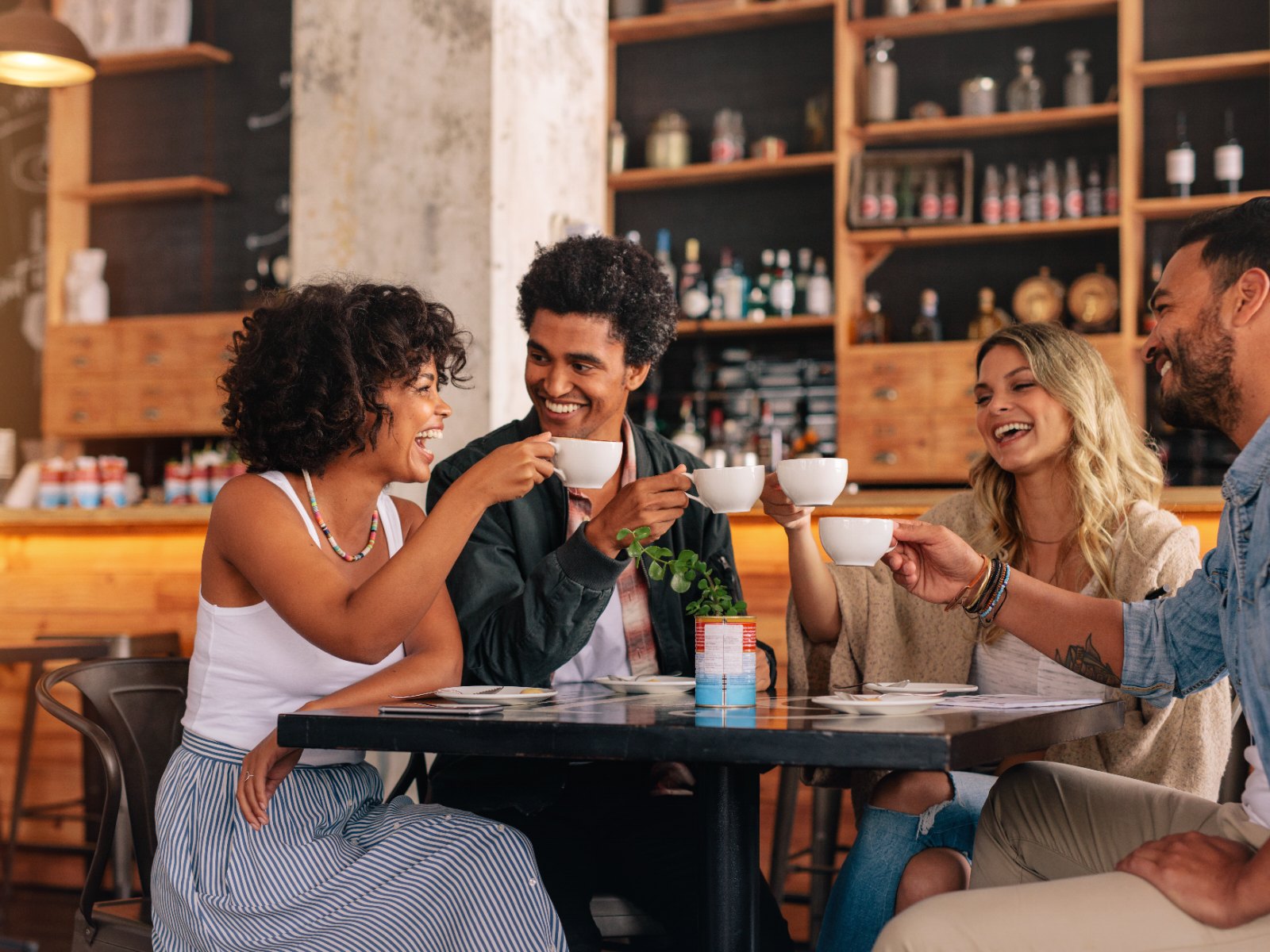 Café interior served by WasteLogic